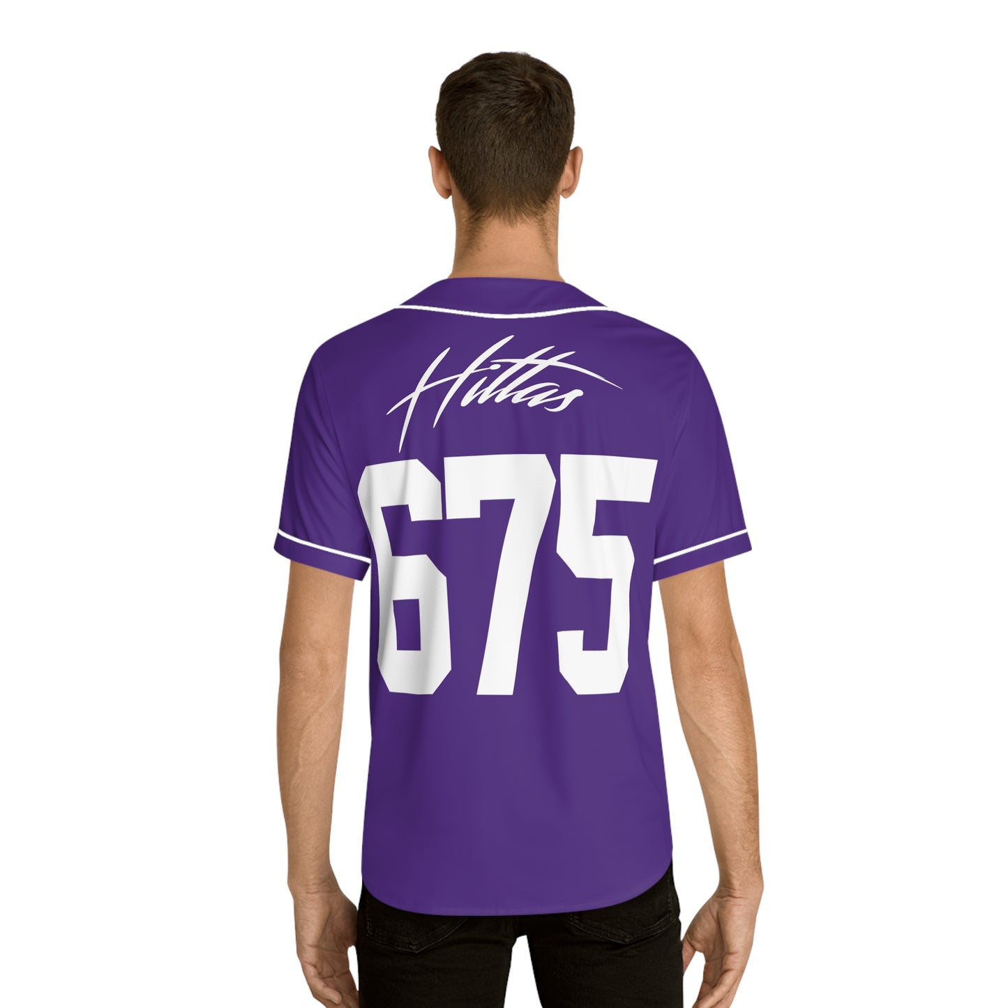 Hittas Baseball Jersey - Royal Purple